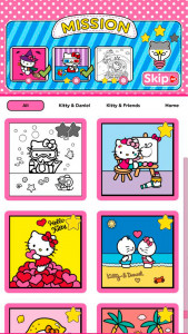 اسکرین شات بازی Hello Kitty: Coloring Book 2