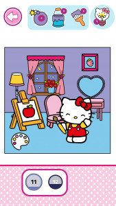 اسکرین شات بازی Hello Kitty: Coloring Book 4
