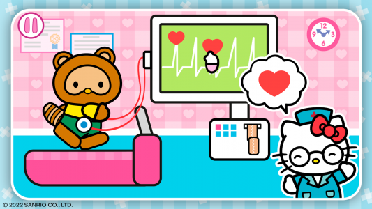 اسکرین شات بازی Hello Kitty: Kids Hospital 5