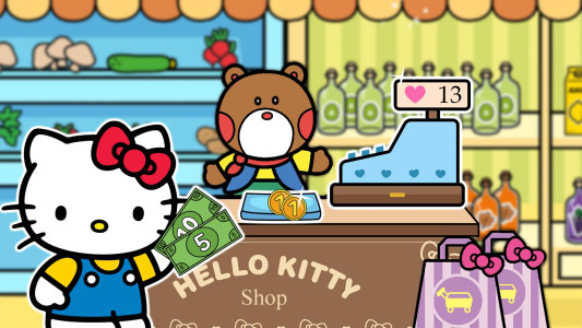 اسکرین شات 3 بازی Hello Kitty: Kids Supermarket