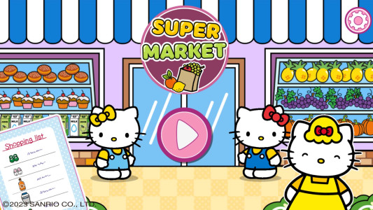 اسکرین شات 1 بازی Hello Kitty: Kids Supermarket