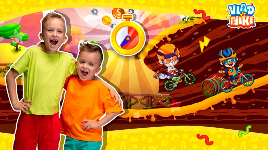 اسکرین شات 4 بازی Vlad & Niki: Kids Bike Racing