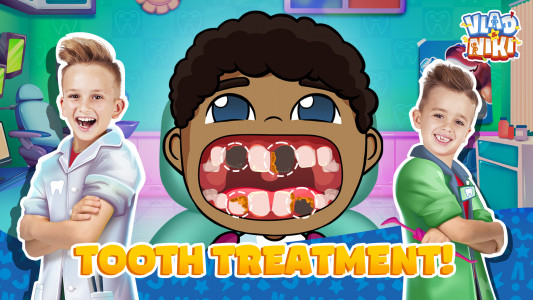 اسکرین شات بازی Vlad and Niki: Kids Dentist 4