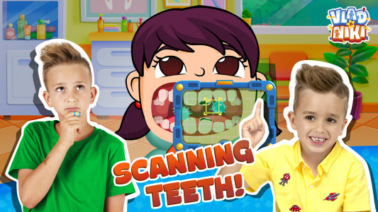 اسکرین شات بازی Vlad and Niki: Kids Dentist 2