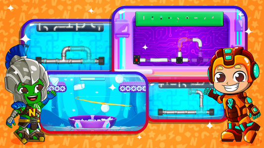 اسکرین شات 6 بازی Vlad and Niki Superheroes