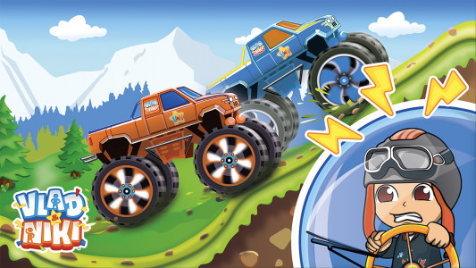 اسکرین شات 3 بازی Monster Truck Vlad & Niki
