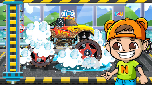 اسکرین شات 3 بازی Monster Truck Vlad & Niki