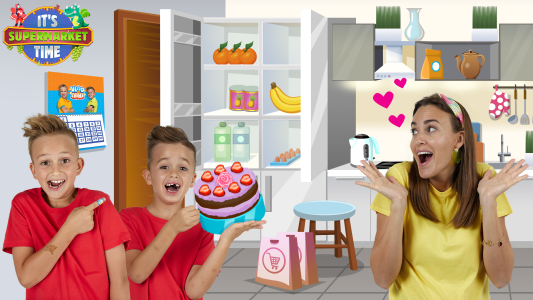 اسکرین شات 5 بازی Vlad & Niki Supermarket game