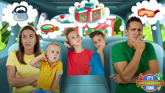 اسکرین شات 2 بازی Vlad & Niki Supermarket game