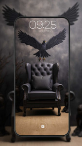 اسکرین شات 3 برنامه All Black Wallpaper Collection