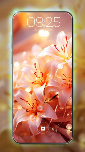 اسکرین شات 1 برنامه Flower Wallpaper HD Collection