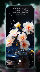 اسکرین شات 6 برنامه Flower Wallpaper HD Collection