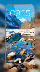 اسکرین شات 2 برنامه Nature Wallpaper HD Collection