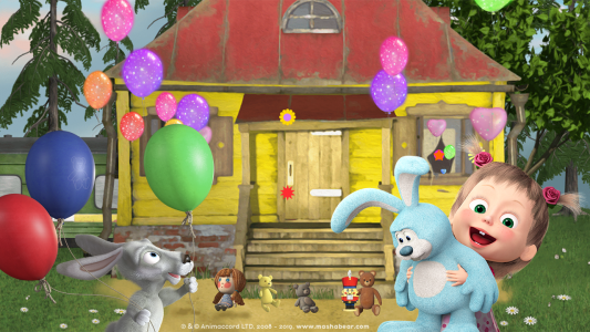 اسکرین شات بازی Masha and the Bear: Mini games 5