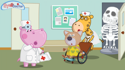 اسکرین شات بازی Hippo Eye Doctor: Medical game 5
