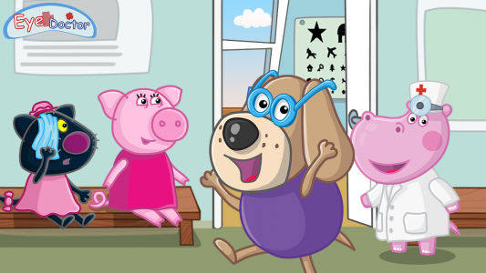 اسکرین شات بازی Hippo Eye Doctor: Medical game 7