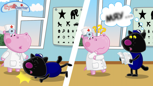 اسکرین شات بازی Hippo Eye Doctor: Medical game 2