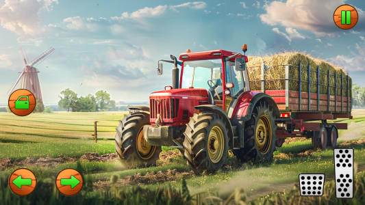 اسکرین شات بازی Tractor Farm Simulator Game 4