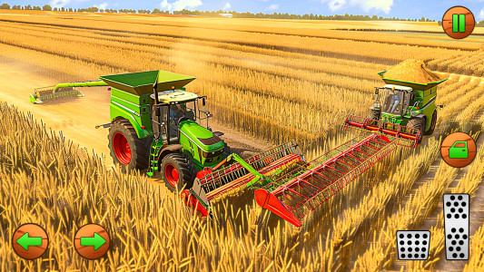 اسکرین شات بازی Tractor Farm Simulator Game 1