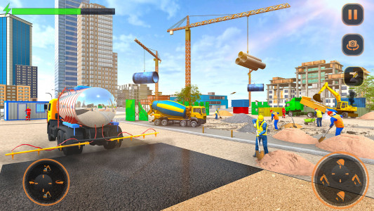 اسکرین شات بازی City Road Construction Games 3