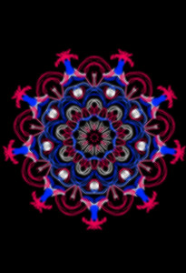 اسکرین شات 7 برنامه Glow Magic Doodle kaleidoscope