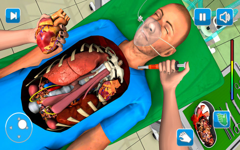 اسکرین شات بازی Surgeon Doctor Simulator 3D 3