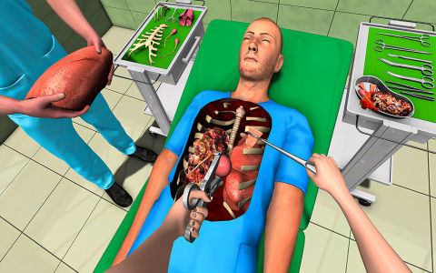 اسکرین شات بازی Surgeon Doctor Simulator 3D 1