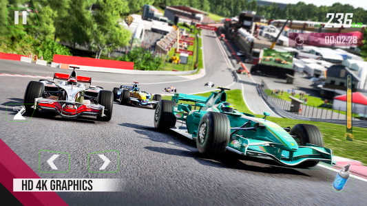 اسکرین شات بازی Formula Car Driving Games 3