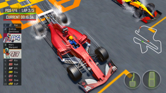 اسکرین شات بازی Formula Car Driving Games 4