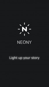اسکرین شات برنامه NEONY - neon sign text on pic 1
