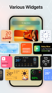 اسکرین شات 3 برنامه Liquid Launcher OS