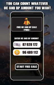 اسکرین شات برنامه Free Uc Cash & Battle Points Calc For Pubgs Mobile 4