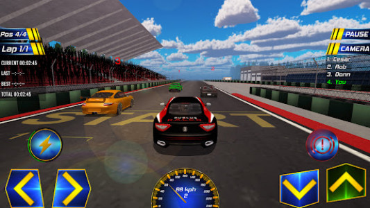 اسکرین شات بازی Legendary Car Driving 1