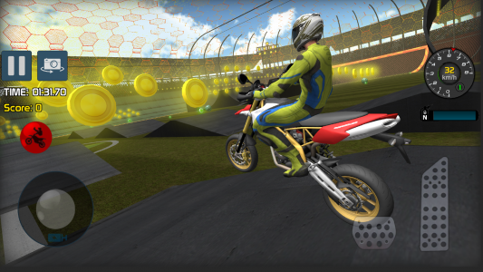 اسکرین شات بازی Motorbike Freestyle 1