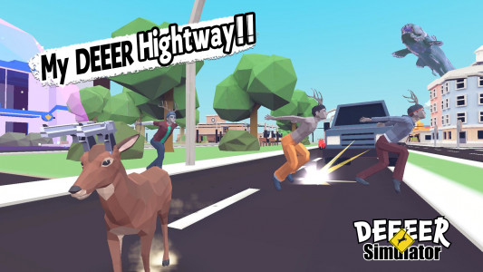 اسکرین شات بازی DEEEER Simulator: Modern World 1