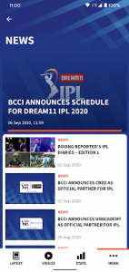اسکرین شات برنامه IPL 2020 3