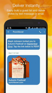 اسکرین شات برنامه Punchbowl — Online Invitations 4