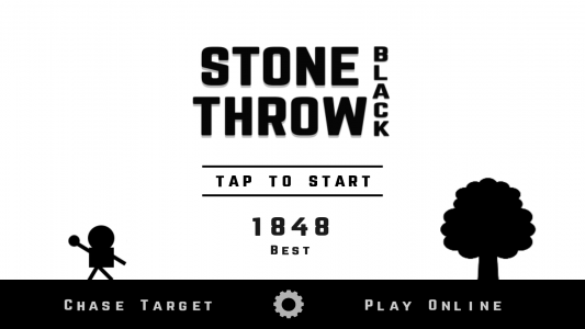 اسکرین شات 1 بازی Stone Throw Black