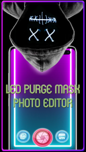 اسکرین شات برنامه Purge Mask Filter – Scary Masks 1