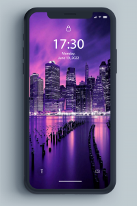 اسکرین شات برنامه Purple Wallpaper 4