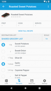 اسکرین شات برنامه AnyList - Grocery Shopping List & Recipe Manager 4