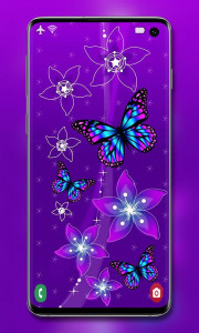 اسکرین شات برنامه Purple Wallpaper 6