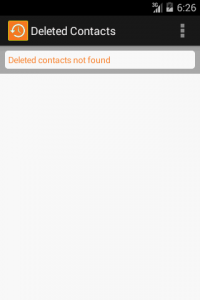 اسکرین شات برنامه Restore Contacts : Recover Deleted Contacts 4