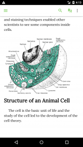 اسکرین شات برنامه Biology Textbook 5