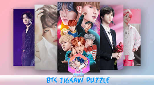 اسکرین شات بازی BTS Jigsaw Puzzle 2020 3