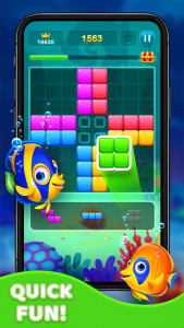 اسکرین شات بازی Block Puzzle Fish 3