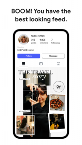اسکرین شات 5 برنامه Grid layout for Instagram feed