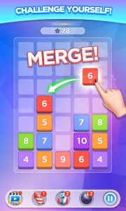 اسکرین شات بازی Merge Number Puzzle 1