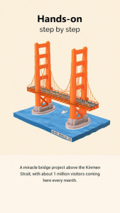 اسکرین شات بازی Pocket World 3D - Assemble models unique puzzle 3