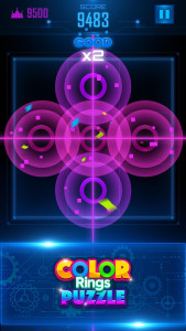 اسکرین شات 2 بازی Color Rings Puzzle